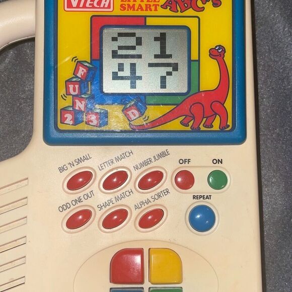 Vintage VTECH LITTLE SMART ABC’s 6 Educational Activities Take along HTF - Picture 7 of 9